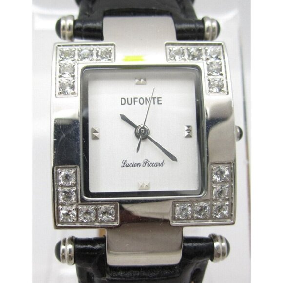 Women Dufonte Lucien Piccard Quartz WR Analog 24mm Watch (H92) "New Battery" - Picture 1 of 9
